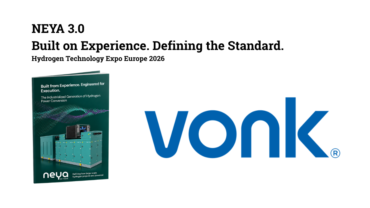 Meet VONK at Hydrogen Technology World Expo in Hamburg 2026